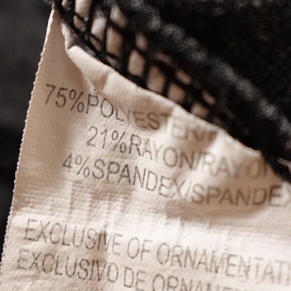 Democracy high waisted leggings women's medium heather charcoal - Picture 11 of 13